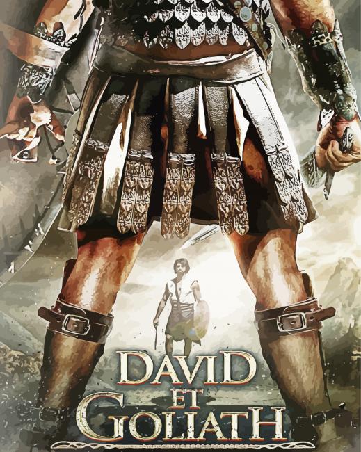 David And Goliath Movie Poster Diamond Paintings