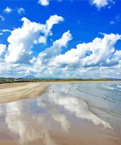 Enniscrone Beach Diamond Paintings