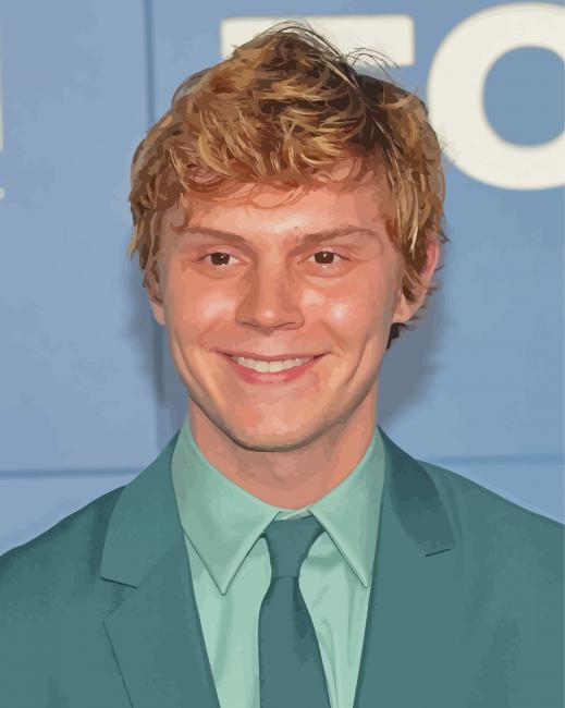 Evan Peters American Actor Diamond Paintings