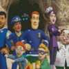 Fireman Sam Characters Diamond Paintings