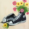 Floral Converse Diamond Paintings