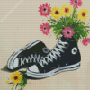 Floral Converse Diamond Paintings