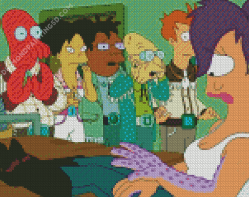 Futurama Art Diamond Paintings