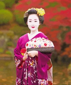 Geishas Woman Diamond Paintings