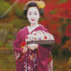 Geishas Woman Diamond Paintings