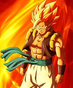 Gogeta Anime Character Diamond Paintings