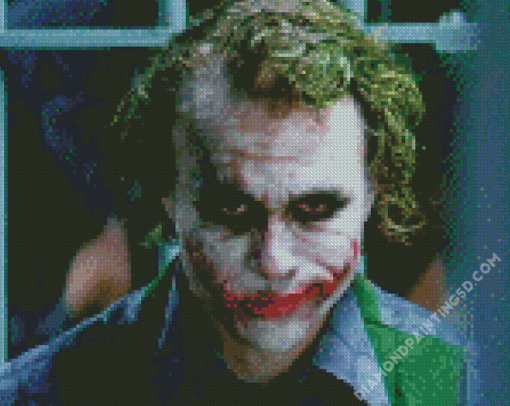 Heath Ledger As The Joker Diamond Paintings