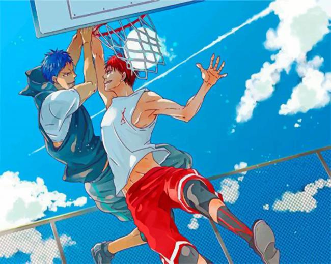 Kurokos Basket Diamond Paintings