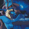 Lucario Pokemon Diamond Paintings