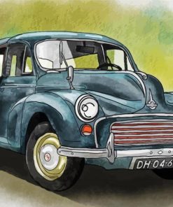 Morris Minor Traveller Art Diamond Paintings