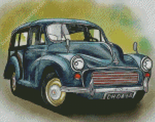 Morris Minor Traveller Art Diamond Paintings