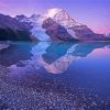 Mount Robson Lake Reflection Diamond Paintings