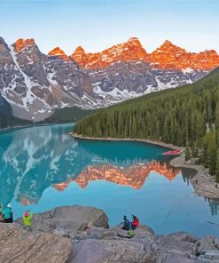 Mount Moraine Lake Diamond Paintings