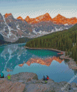 Mount Moraine Lake Diamond Paintings