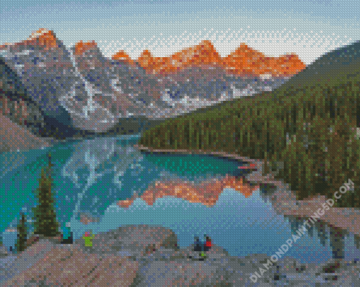 Mount Moraine Lake Diamond Paintings