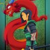 Mushu And Mulan Characters Diamond Paintings