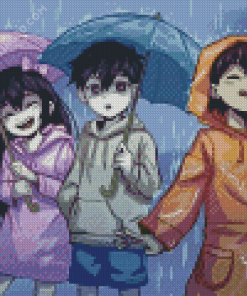 Omori Characters Diamond Paintings