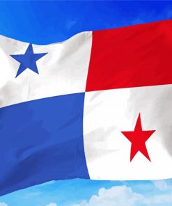 Panama Flag Diamond Paintings