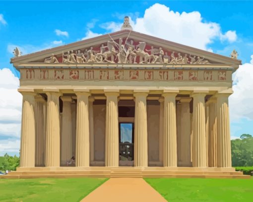 Parthenon Nashville Diamond Paintings