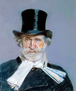 Portrait Of Giuseppe Verdi Giovanni Boldini Diamond Paintings