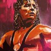 Professional Wrestler Bret Hart Diamond Paintings