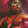 Professional Wrestler Bret Hart Diamond Paintings