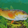 Red Drum Fish Underwater Diamond Paintings