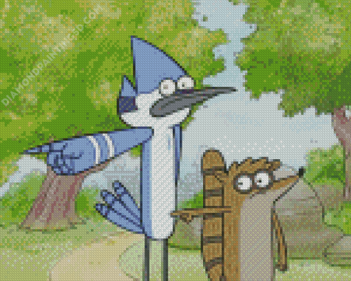 Regular Show Diamond Paintings