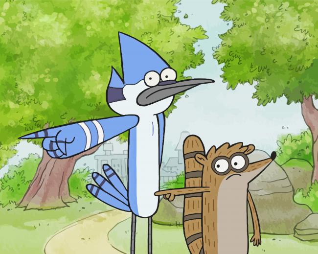 Regular Show Diamond Paintings