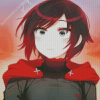 Ruby Rose RWBY Diamond Paintings