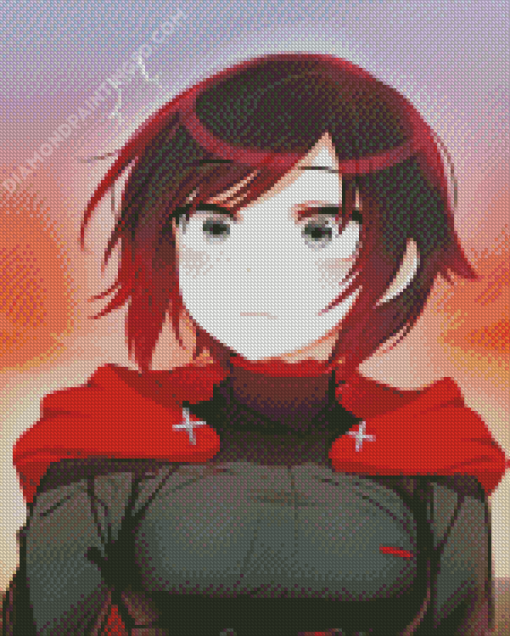 Ruby Rose RWBY Diamond Paintings