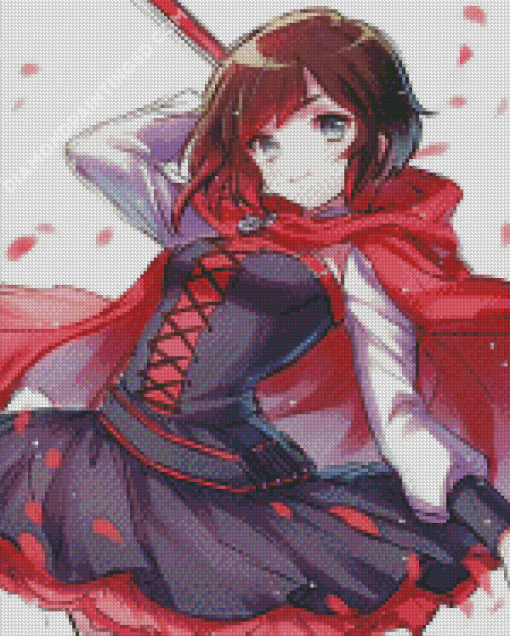 Ruby Rose Character Art Diamond Paintings