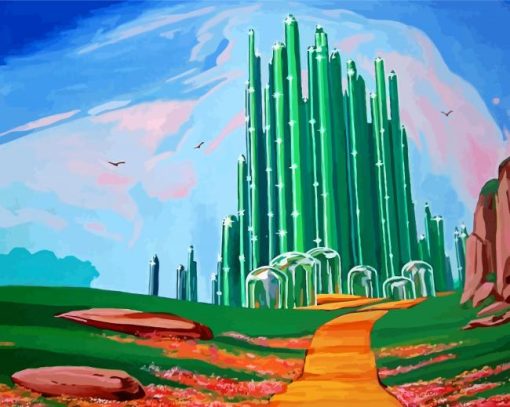 The Emerald City Diamond Paintings