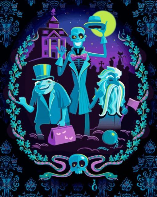 The Haunted Mansion Diamond Paintings