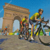 Tour De France Bicycle Race Diamond Paintings