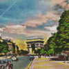 Vintage Paris Diamond Paintings