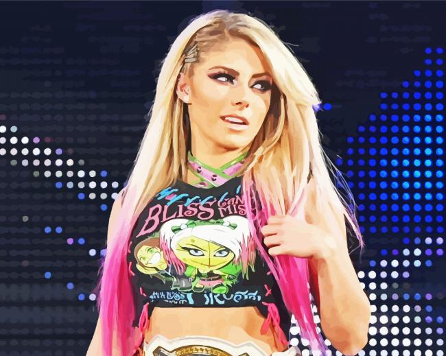 WWE Alexa Bliss Diamond Paintings