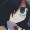 Watamote Anime Character Diamond Paintings