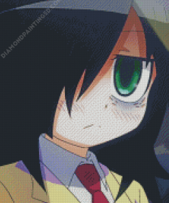 Watamote Anime Character Diamond Paintings