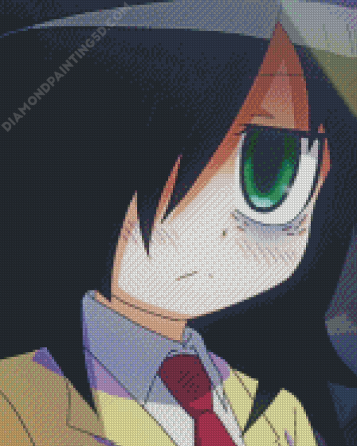 Watamote Anime Character Diamond Paintings