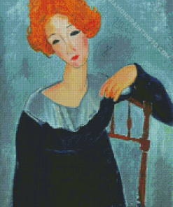 Women With Red Hair Amedeo Modigliani Diamond Paintings