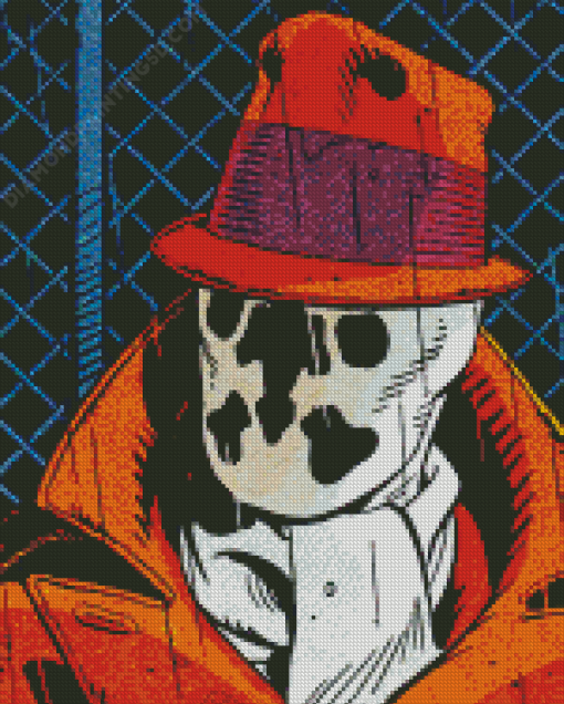 Aesthetic The Watchmen Rorschach Diamond Paintings