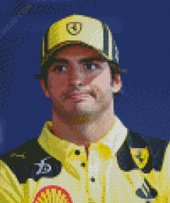 Aesthetic Carlos Sainz Diamond Paintings