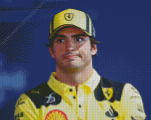 Aesthetic Carlos Sainz Diamond Paintings