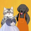 Barbers Dogs And Cats Diamond Paintings