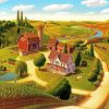 Beautiful Country Scene Diamond Paintings