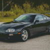 Black Supra mk4 Diamond Paintings