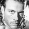 Black And White Van Damme Diamond Paintings