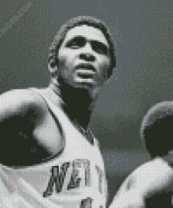 Black And White Willis Reed Diamond Paintings