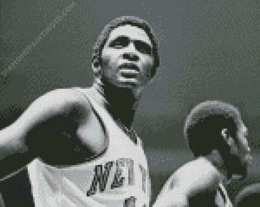 Black And White Willis Reed Diamond Paintings